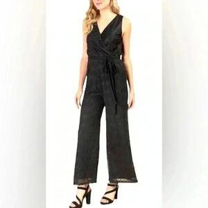 Ayla (Francesca’s) Black  lace jump suit S